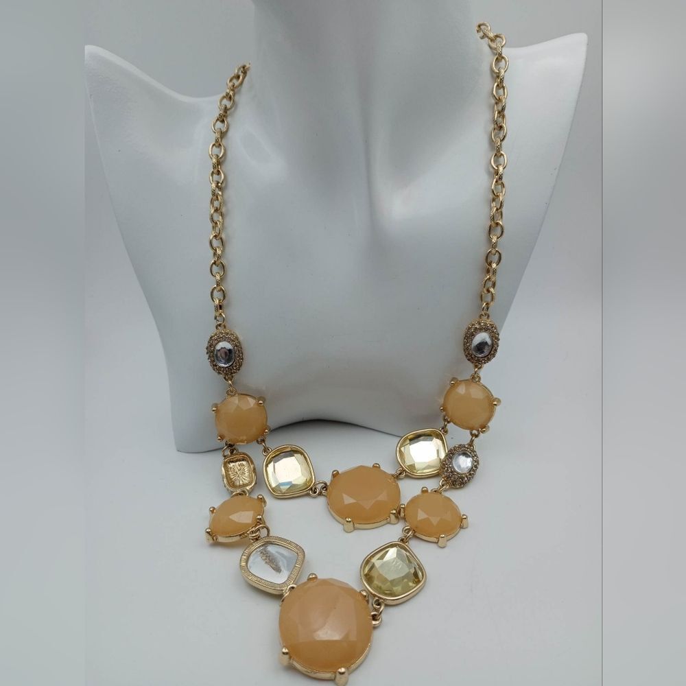 Orange zest on a lemon day necklace